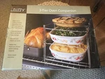 Nifty 3 Tier Oven Companion. New In Box. 14.5" 11.5" 10.5".. Fixed Price $18.03.