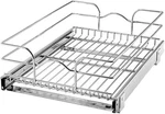 Rev-a-shelf 5WB1-1520CR-1 Kitchen Cabinet Pull Out Wire Basket 15" X 20". Fixed Price $78.99.