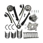 5.4 Timing Chain Kit Oil & Water Pump Main Rods Bearings Valve Ford F15.... Fixed Price $439.71.