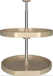 Rev-a-shelf 20" D-shape Lazy Susans 2-SHELF, Natural. Fixed Price $58.49.
