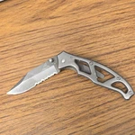 Gerber Gear 22-48485N Paraframe Pocket Knife Fine Edge Blade Stainless. Fixed Price $9.30.