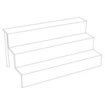 3 Tier Clear Acrylic Jewelry Display Shelf Stand Organizer Holder. Fixed Price $52.63.