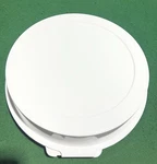 Pyrex Pie Keeper Carrier White Plastic Clam Shell Style #309 For Inch Dish. Fixed Price $21.99.