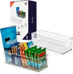 Clearspace Plastic Pantry Organization And Food Storage 2 Pack, Transparent. Fixed Price $28.88.