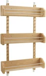 Rev-a-shelf Large Adjustable 3-SHELF Cabinet Door Mount Spice Rack, 4ASR-21. Fixed Price $132.99.