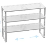 Shelf,expandable Adjustable Stackable Kitchen Organizer,for Cabinets,.... Fixed Price $105.64.
