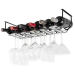 Wallniture Piccola Under Cabinet Wine Rack & Glasses Holder, Kitchen Organiza.... Fixed Price $62.71.
