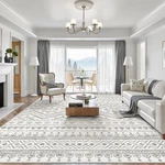 Area Moroccan Washable Non Slip Foldable Grey Miukiki Rugs Room. Fixed Price $209.99.