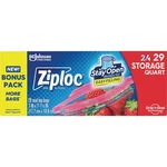 Ziploc Qt. Double Zipper Food Storage Bag (29-COUNT) 1369. Fixed Price $15.34.