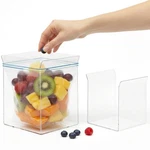 Ziplock Holder 2 Pack Acrylic Baggy Rack For Food Prep Storage Stand Freezer. Fixed Price $29.94.