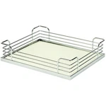 Hafele 548.11.266 Chrome/maple Nonslip Arena Replacement Tray Set, Of Four. Fixed Price $350.00.