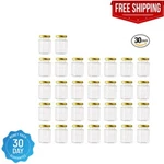 Encheng 4 Oz Clear Hexagon Jars,small Glass With Lids 30 Pack. Fixed Price $31.55.