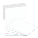 Pcs Extra Thick White Index Cards Blank Heavyweight 14PT (0.014 ) 100LB.... Fixed Price $34.23.
