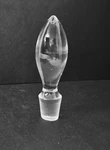 Decanter Glass Stopper Vintage Teardrop Style Clear 5" Hight. Fixed Price $12.95.