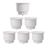 Amarine Recessed Dropin Plastic Can Holder Drain Boat Rv White 6 Pcs. Fixed Price $27.61.
