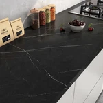 Black Marble Contact Paper 36"X200" Waterproof Peel & Stick For Countertops. Fixed Price $99.99.