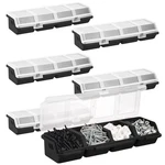 Yexexinm 6PCS Screw Organizers Storage Bins With Lids, Plastic Stackable Hard.... Fixed Price $35.08.