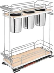 Rev-a-shelf 5322UT-BCSC-8 Contemporary 8-3/4"W Two Tier Pull Out Maple. Fixed Price $421.11.