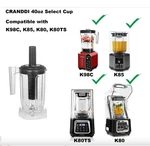 New Cranddi 40OZ Replacement Blender Pitcher With Tamper For K85, K80, K98C,. Fixed Price $20.40.