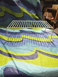 Ybm Home White Wire Cabinet Shelf Organizer And Storage Rack Helper Kitchen. Fixed Price $7.99.