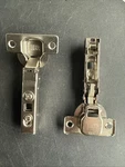 Lot Of 2 Hr Hardware Resource Self Closing Cabinet Hinge V45 No Mount Base Plate. Fixed Price $15.99.