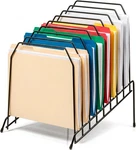 Large Incline Compartment Wire Caddy Black 8.5 X 10.375 12.625 Inches. Fixed Price $26.14.