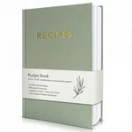 Zicoto Aesthetic Blank Recipe Book With Waterproof Cover - Sage Green. Fixed Price $22.99.