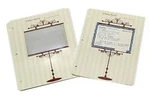 Meadowsweet Kitchens Archival 4 X 6 Recipe Card Pages For 3 Ring Binders. Fixed Price $8.99.