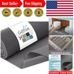 Washable Shelf & Drawer Liner 12" X 20' Non-adhesive Slate Gray Solution. Fixed Price $25.64.