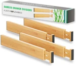 Drawer Dividers Kitchen Organization Bamboo Utensil Organizers For Be.... Fixed Price $37.95.