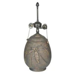 Meyda Lighting 19.5'H Hammered Pinecone 2LT Base - 72546. Fixed Price $294.15.