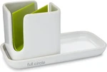 Full Circle Stash, Ceramic Kitchen Sink Caddy, Stylish Modular Sponge Holder &. Fixed Price $27.92.