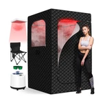 Itherau Infrared Home Steam Sauna Box, Portable Personal At With 6.... Fixed Price $255.92.