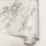 Natural Gray White Vein Marble Vinyl Contact Paper Self Adhesive Peel Stick. Fixed Price $14.39.