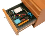 Officemate Expandable Drawer Organizer Tray, 10- 3/8 16 In, Black. Fixed Price $25.22.