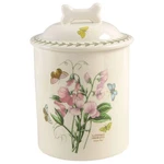 Portmeirion Botanic Garden Sweet Pea 7" Treat Jar & Lid. Fixed Price $29.99.