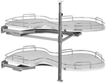 Rev-a-shelf Contemporary Cloud 2-SHELF Blind Corner Organizer For Left Opening/b. Fixed Price $486.66.
