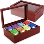 Tea Box Luxury Wooden Bag Organizer From The Apace Premier Collection -.... Fixed Price $114.48.