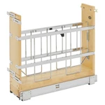 Rev-a-shelf 5" Pullout Cabinet Tray Divider Organizer W/ Soft-close, 447-BCSC-5C. Fixed Price $352.99.