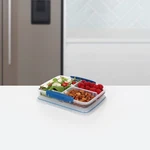 Sistema Go Multi Split Food Storage Container 820ML Bpa Free Lunch Box. Fixed Price $13.23.