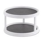 Turntable Tier 12 Inch Non Skid White Gray Durable Easy Clean Copco. Fixed Price $28.99.