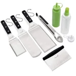 Metal Spatula Set - Griddle Accessories Kit Grill Flat Pancake Flip.... Fixed Price $44.63.