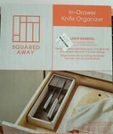 Bamboo Knife Organizer Squared Away Drawer Bed Bath & Beyond Cabinet New. Fixed Price $19.95.