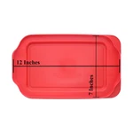 Pyrex 232-PC Red Rectangle Plastic Food Storage Replacement Lid Cover. Fixed Price $13.99.