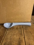 Vintage Rubbermaid Ice Cream Scoop Light Blue Kitchen Utensil Hard Plastic 1910. Fixed Price $7.99.