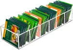 Tea Bag Organizer, Acrylic Holder, Clear Small Packet Storage Box Fo. Fixed Price $14.11.