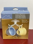 Spectrum Rotating White 4 Mug Spinning Hanging Holder Rack 2008. Fixed Price $9.95.
