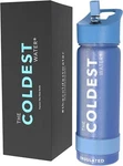 Coldest Sports Water Bottle With Straw Lid Vacuum Insulated Stainless Steel. Fixed Price $31.99.