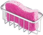 Idesign Gia Stainless Steel Dish Sponge Holder Basket With Set Of 1, Polished. Fixed Price $13.35.