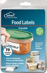 Jokari Once Erasable Food Labels With Markers. Fixed Price $18.99.